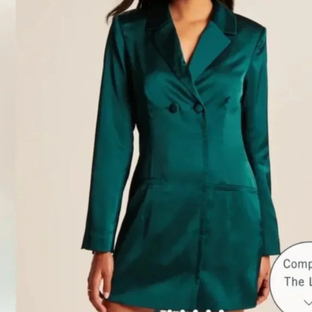 Abercrombie & Fitch and Elegant Teal Women's Blazer Dress